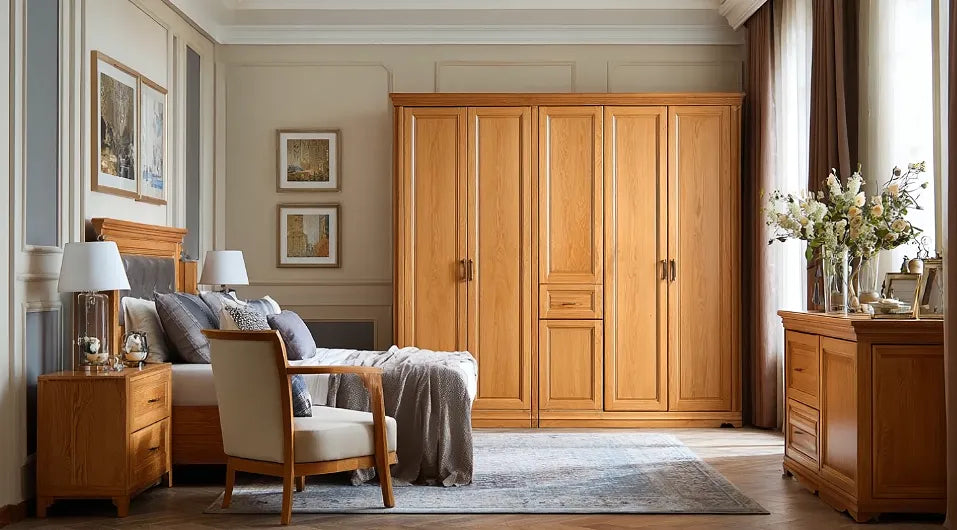 Why are wooden storage cabinets more popular with most families?