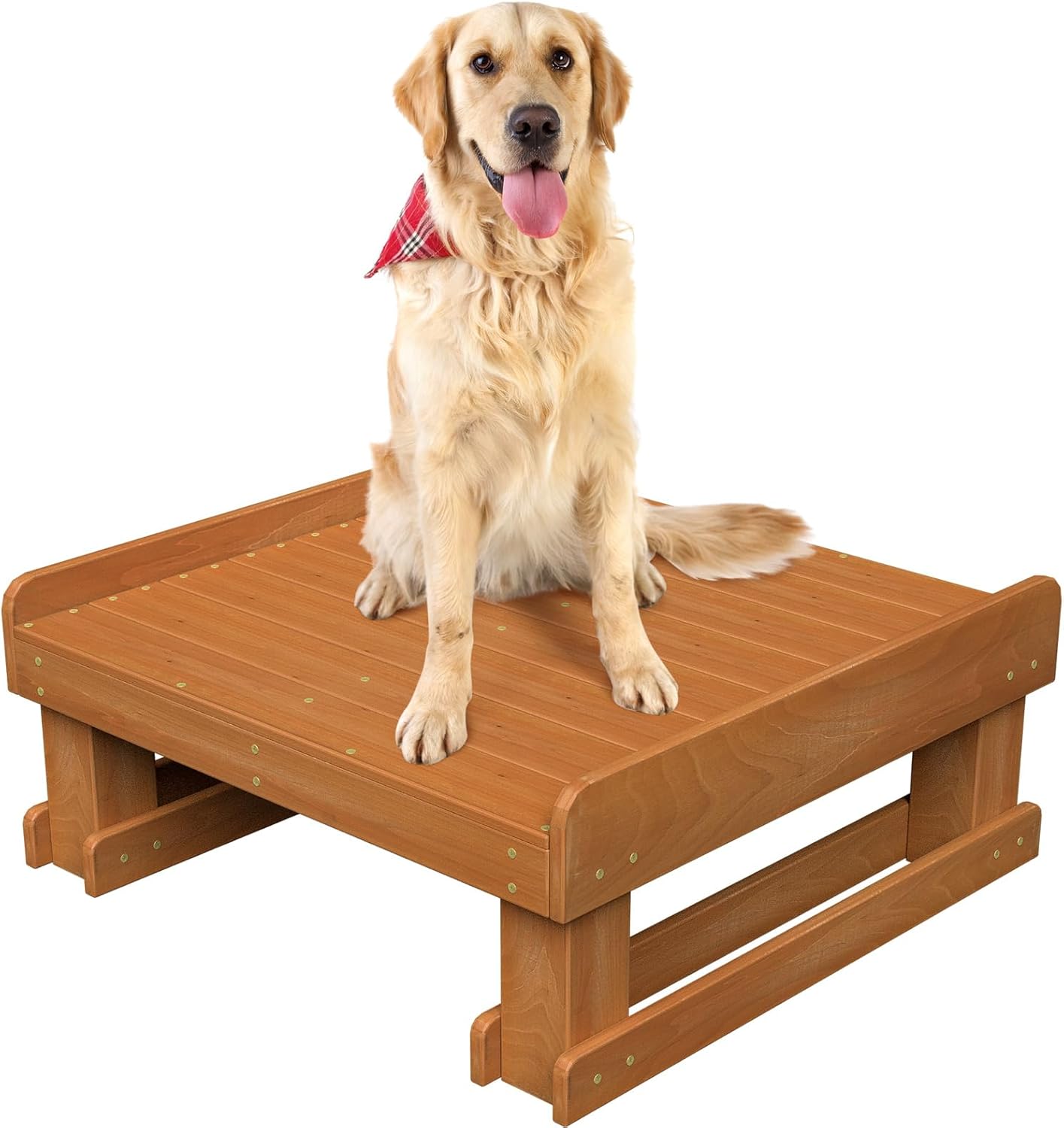 Wooden Dog Training Platform & Agility System – All-in-One Durable Pet Trainer for Place, Agility & Obedience – Indoor/Outdoor Use