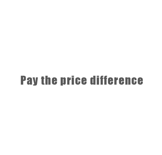 Pay the price difference